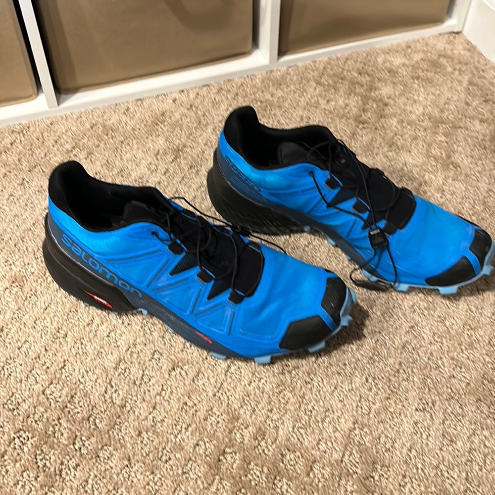 Salomon Speed Cross 5 trail running shoe sneaker, US size 10
